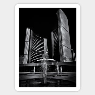 Toronto City Hall No 7 Sticker